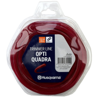 Корд Тримерний Husqvarna Opti Quadra Червоний, Блістер (3,0мм*48м) 5976689-20