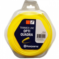 Корд Тримерний Husqvarna Opti Quadra Жовтий, Блістер (2,7мм*55м) 5976689-10