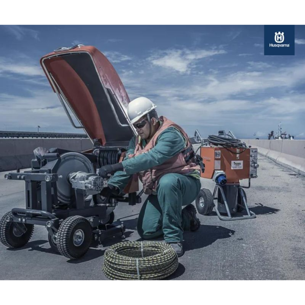 Маслостанція Електрична Husqvarna PP 455 E (65л/хв) 9651566-04