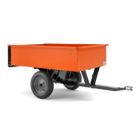 Причіп Husqvarna 275 (225кг; до всіх тракторів та райдерів) 5010082-01