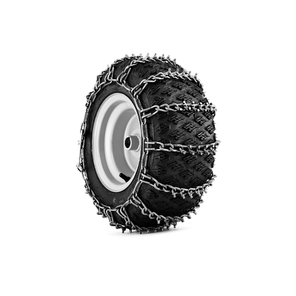 Ланцюги на колеса Husqvarna 16x6,5-8 пара, з шипами (до райдерів R, PR без AWD та снігоочисників ST) 9649930-01